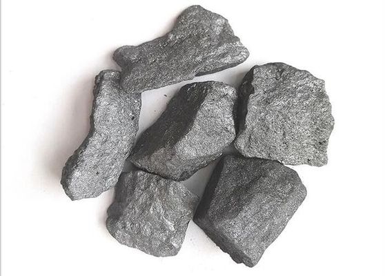 Metallurgy Deoxidizer Ferro Silicon Alloy Block 100mm Gray Iron